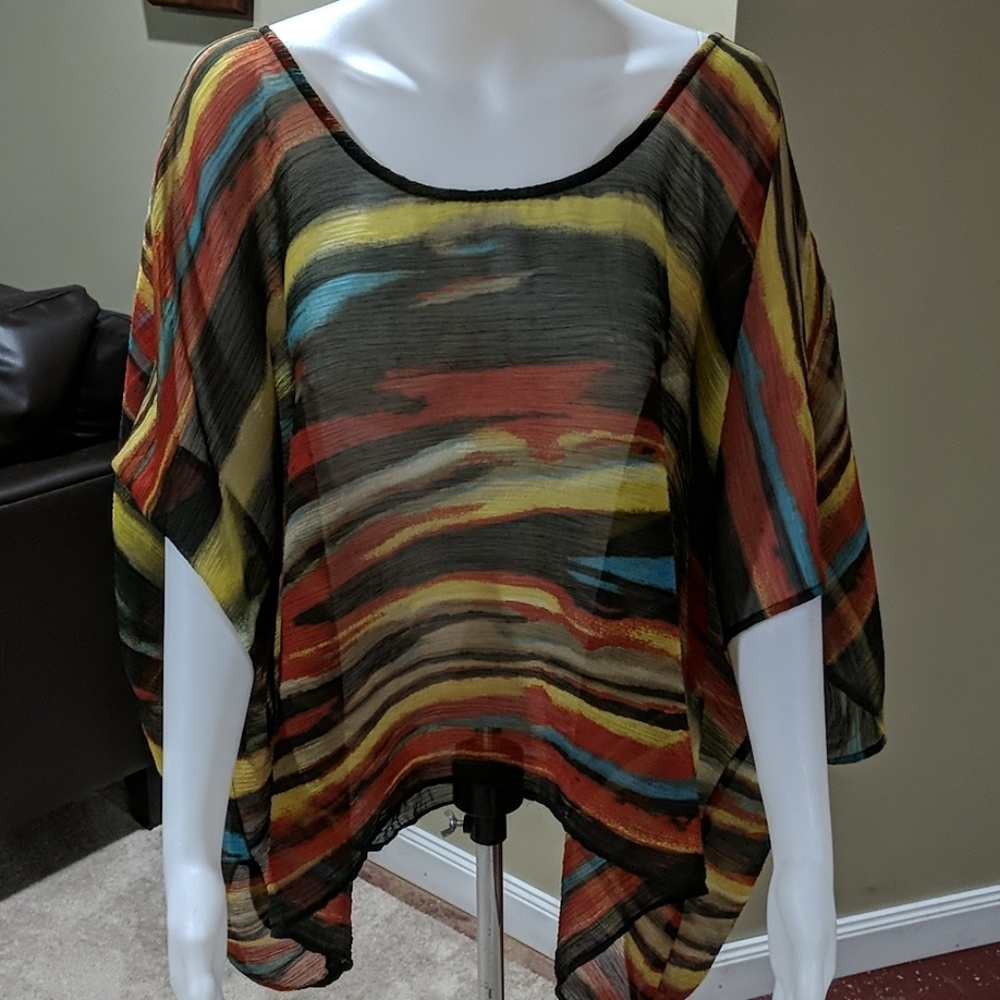 Jessica Simpson poncho blouse